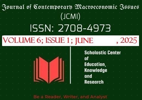 					View Vol. 6 No. 1 (2025): Vol, 6: Issue, 1 (June, 2025)
				